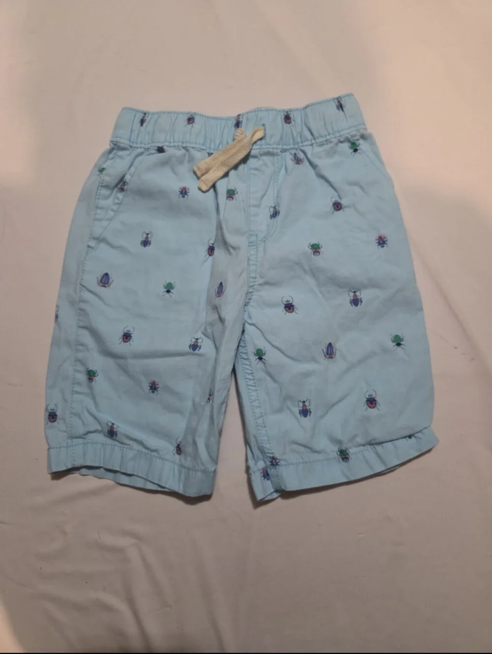 Children's Place boys 5T blue bug shorts #05